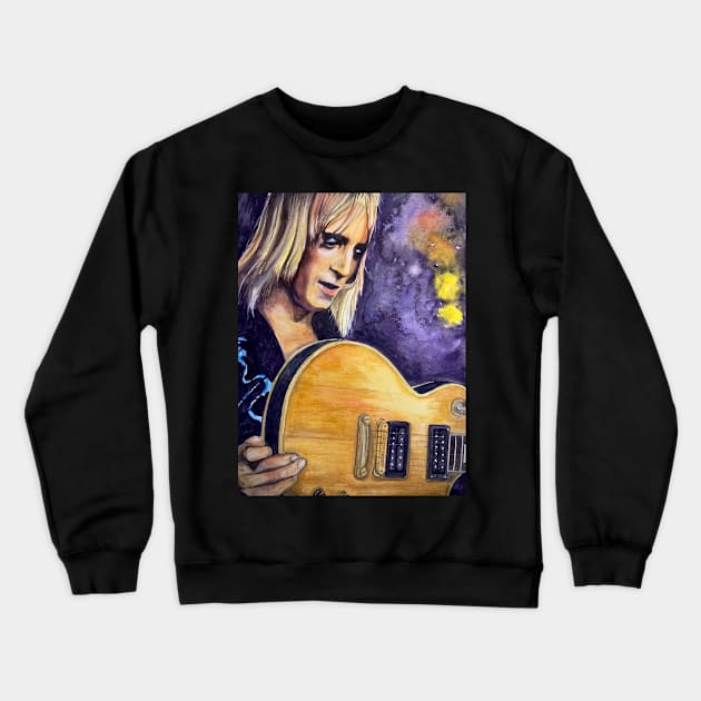 Mick Ronson Crewneck Sweatshirt by A_Wild_Art